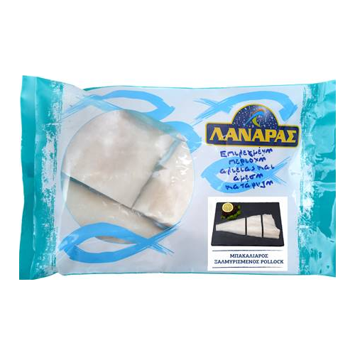 ΜΠΑΚΑΛΙΑΡΟΣ ΞΑΛΜΥΡΙΣΜΕΝΟΣ ALASKA POLLOCK 500-1000 I.Q.F