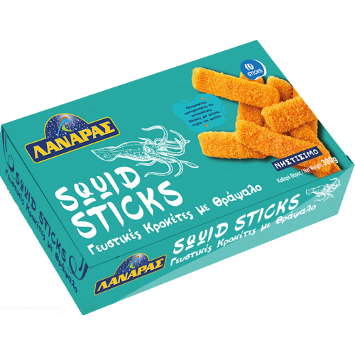 SQUID STICKS ΚΡΟΚΕΤΑ (10*300gr)